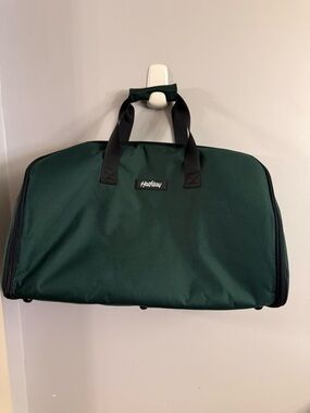 Halfday Green Garment Duffel Bag Convertible Travel Carry On Suit Bag Weekender
